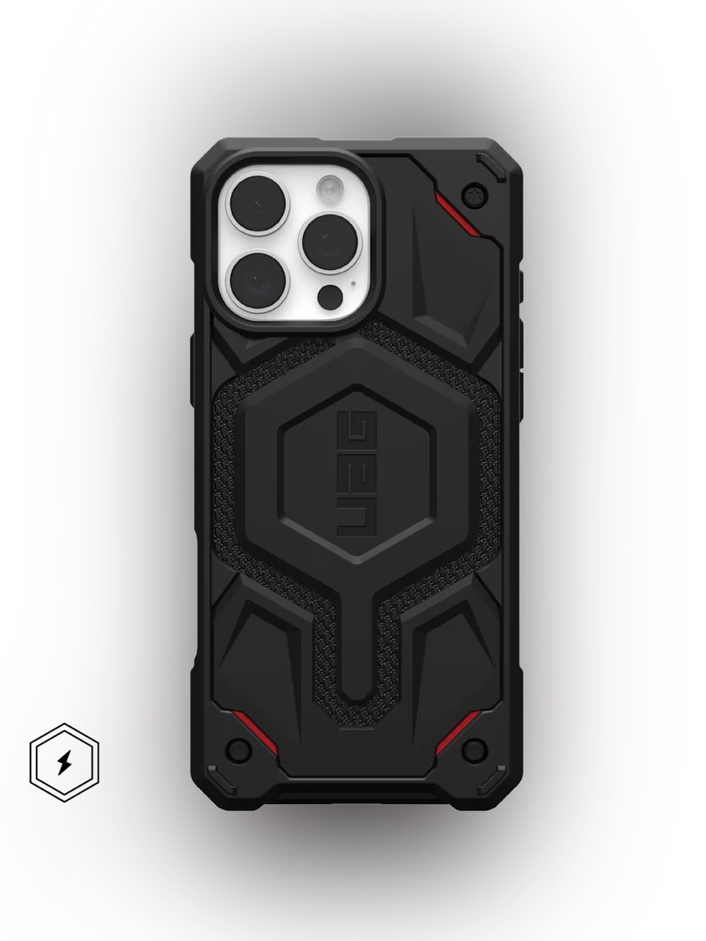 MONARCH PRO KEVLAR IPHONE 16 PRO MAX CASE - Kevlar Black